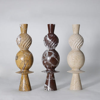 Marble Style candle stand