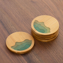 Resin Topography Coasters (SET OF 6)