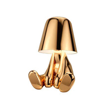 Golden Boy Thinker Table Lamp