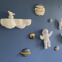 Astronaut and Planet Wall Decor