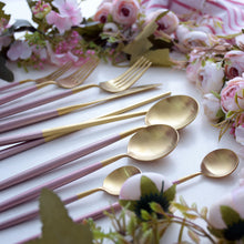 Cherry Blossom Pink Ombre Cutlery