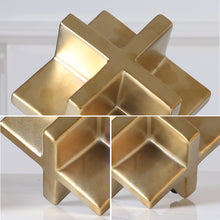 Gold Plated Plus Sign Decor | decor - Decorfur