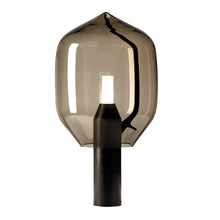 Pointed Glass Black Base Table Lamp | light - Decorfur