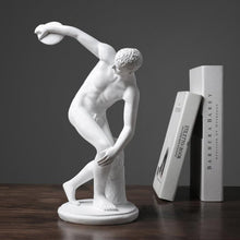 Athlete Discus Throw Sculpture | sculpture - Decorfur