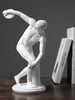 Athlete Discus Throw Sculpture | sculpture - Decorfur