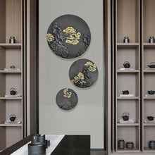 Chinese Round Zen Hand Painted Wall Art
