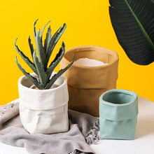 Paper fold planter | PLANTER - Decorfur