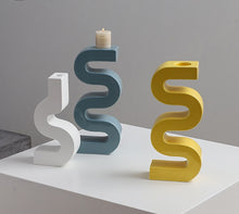 Irregular Solid Color Candle Stand