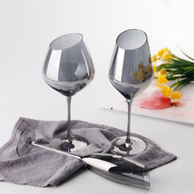 European Grey Wine Glasses