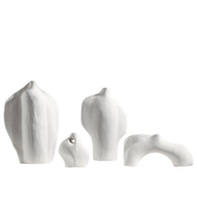 Quiet Wind White Ceramic Vase