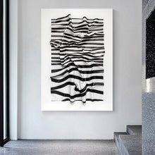 Zebra Print 3D Painting