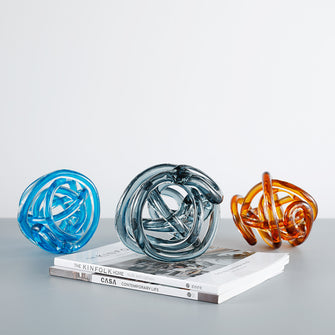 Rope Bundle Glass Paper Weights