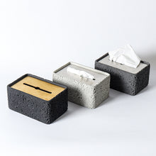 Industrial style tissue box