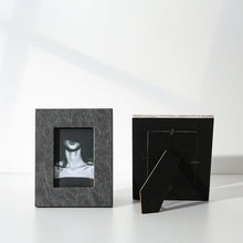 Pleated Leather Photo Frame