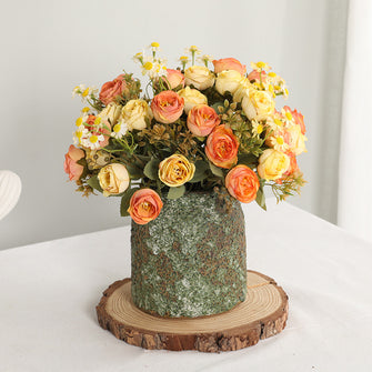 Chamomile Rose Artificial Flower (Bunch)