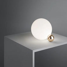 2021 new postmodern creative glass living room ball lighting art bedside bedroom study designer desk lamp freeshipping - Decorfur
