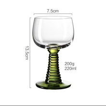 Swirl High Leg Cocktail Glass (SET OF 2)