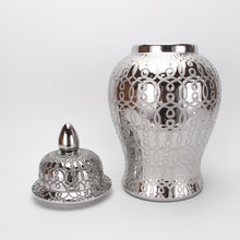 Arabic Pattern Ceramic Storage Jar