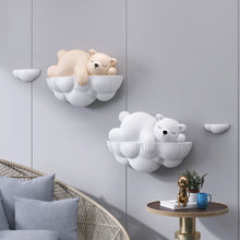 Cloud Bear Three Dimensional Wall Hanging
