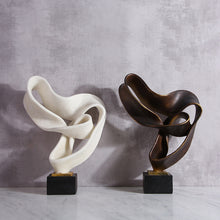 Ribbon Sculpture Decor