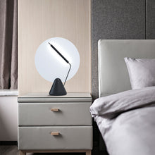 Geometrical Minimal Black and White Table Lamp | light - Decorfur