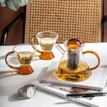 Danish Amber Teapot Set