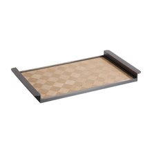 Metal and Wooden Tray