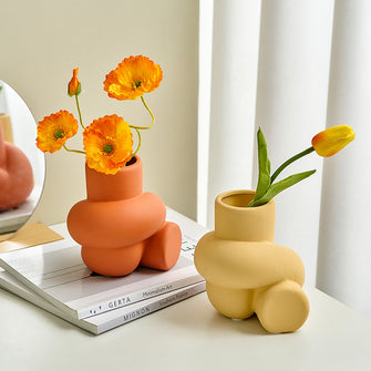 Twisted Pastel Vase
