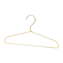 Golden clothes hanger