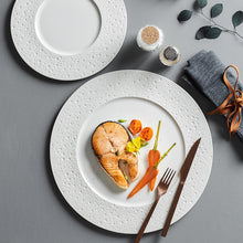 Pure White Spotted Tableware