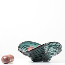 Scallop-Shaped Glass Bowl