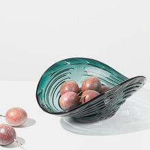 Scallop-Shaped Glass Bowl