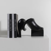 Twisted Swing Black and White Bookend | bookend - Decorfur