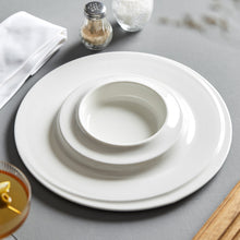 Triple White Soup Plate