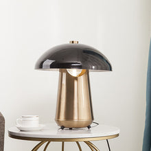 Post-modern fashion creative mushroom art table lamp living room bedroom hotel bedside designer golden table lamp. freeshipping - Decorfur