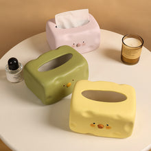 Cheese duck tissue box