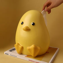 Yellow Duckling Tissue Box