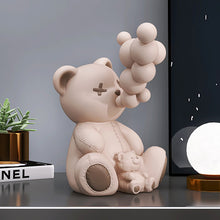 Online celebrity Bubble Bear Ornaments Creative Living Room Home Furnishings TV Wine Cabinet Office porch desktop light luxury soft outfit. |  - Decorfur
