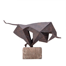 Iron Art Origami Ox Ornaments