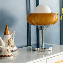 Medieval space age egg tart desk lamp Nordic modern Bauhaus bedside desk warm desk lamp freeshipping - Decorfur