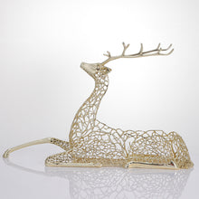 Golden Tree Deer Decor