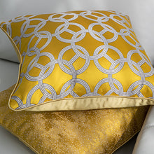 Golden Yellow Pillow Covers (Set of 2)