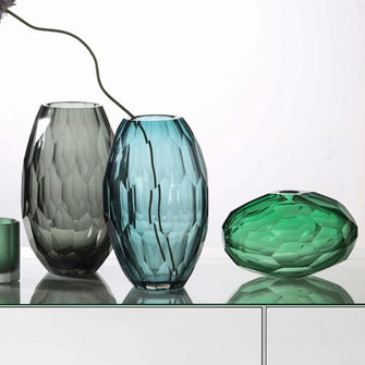 Prismatic Glass Vase