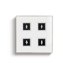 Three Dimensional european Wall Painting- square | WALL DECOR - Decorfur