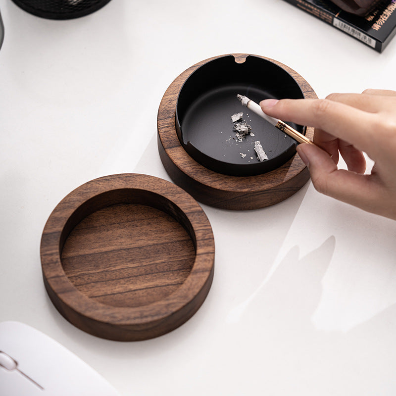 Walnut ashtray