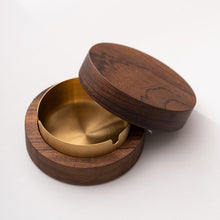 Walnut ashtray