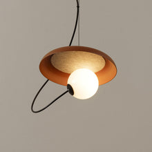 Iron Plate Moon Pendant Light