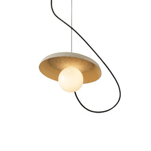 Iron Plate Moon Pendant Light