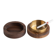 Walnut ashtray